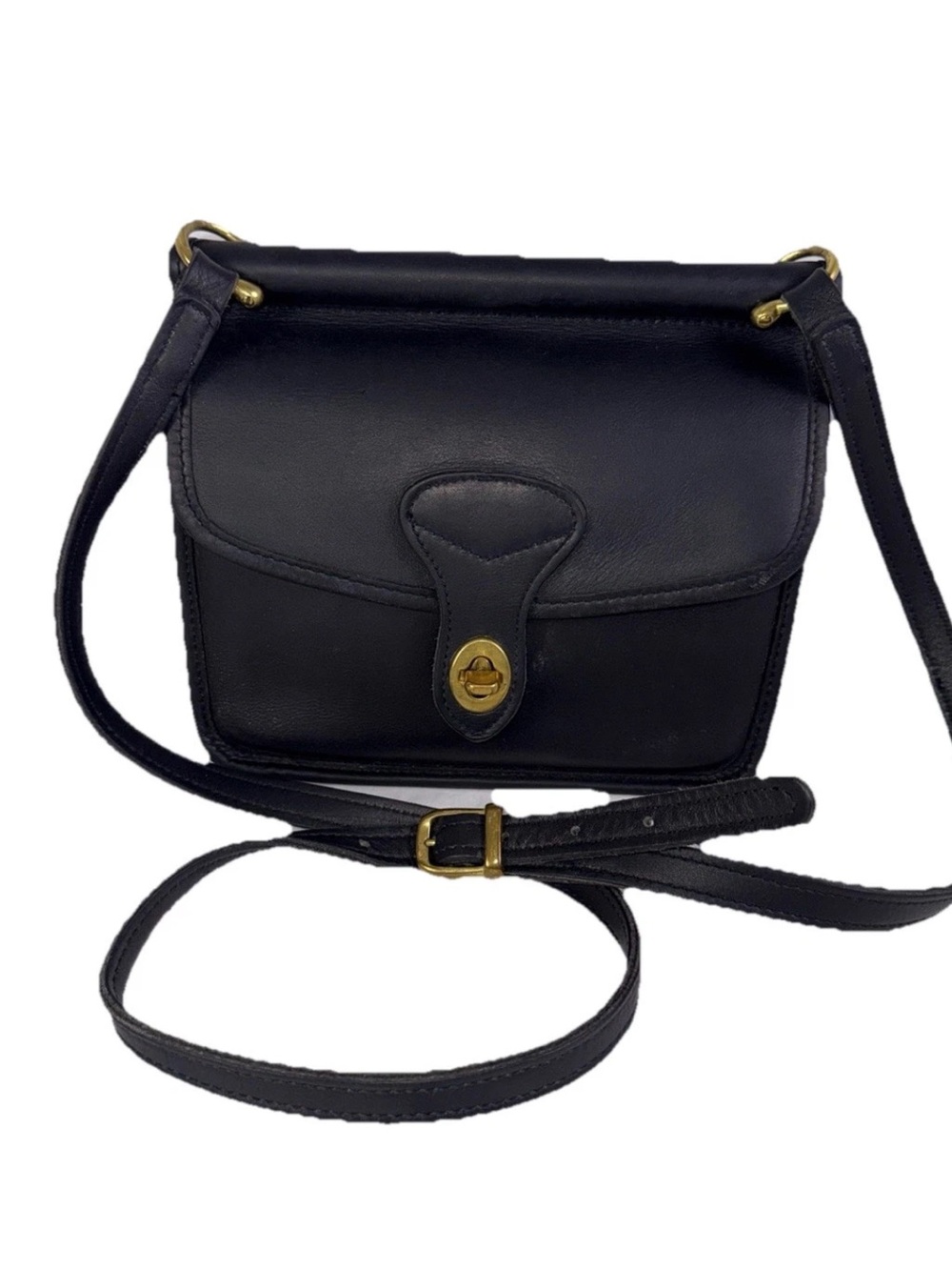 1988 Vintage Jack Georges Crossbody Bag Equestrian Satchel Coach Willis Style